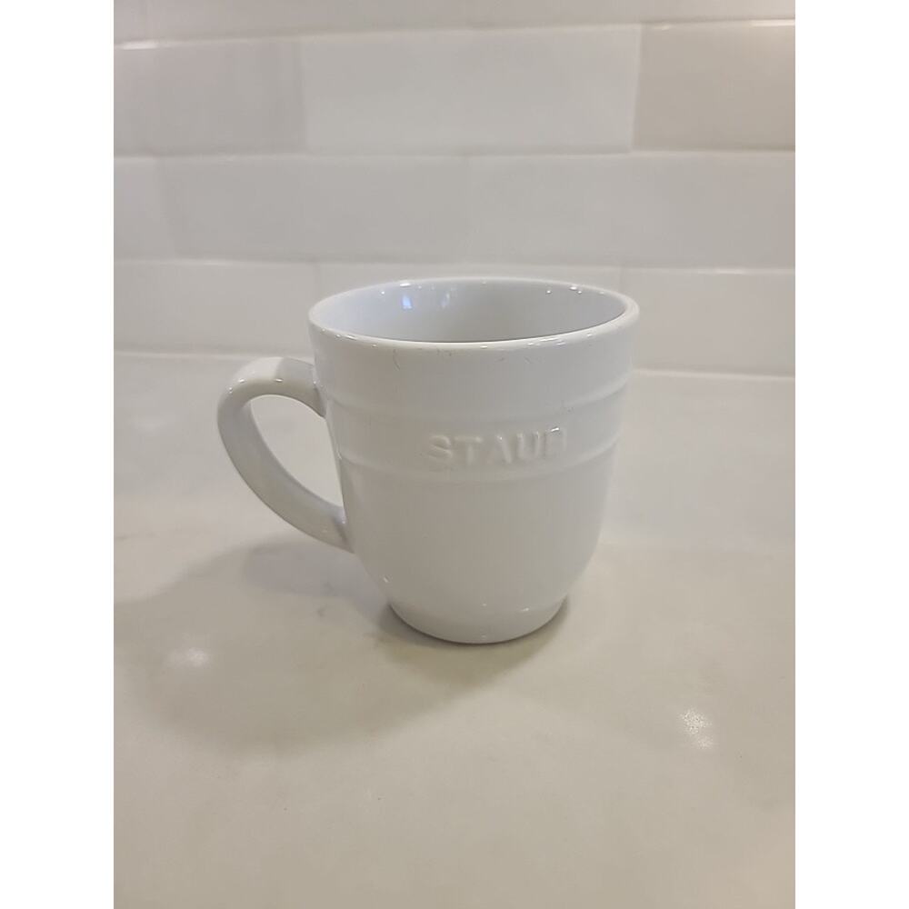 Staub Dinnerware Single White Mug Coffee Tea Cup 13oz Replacement